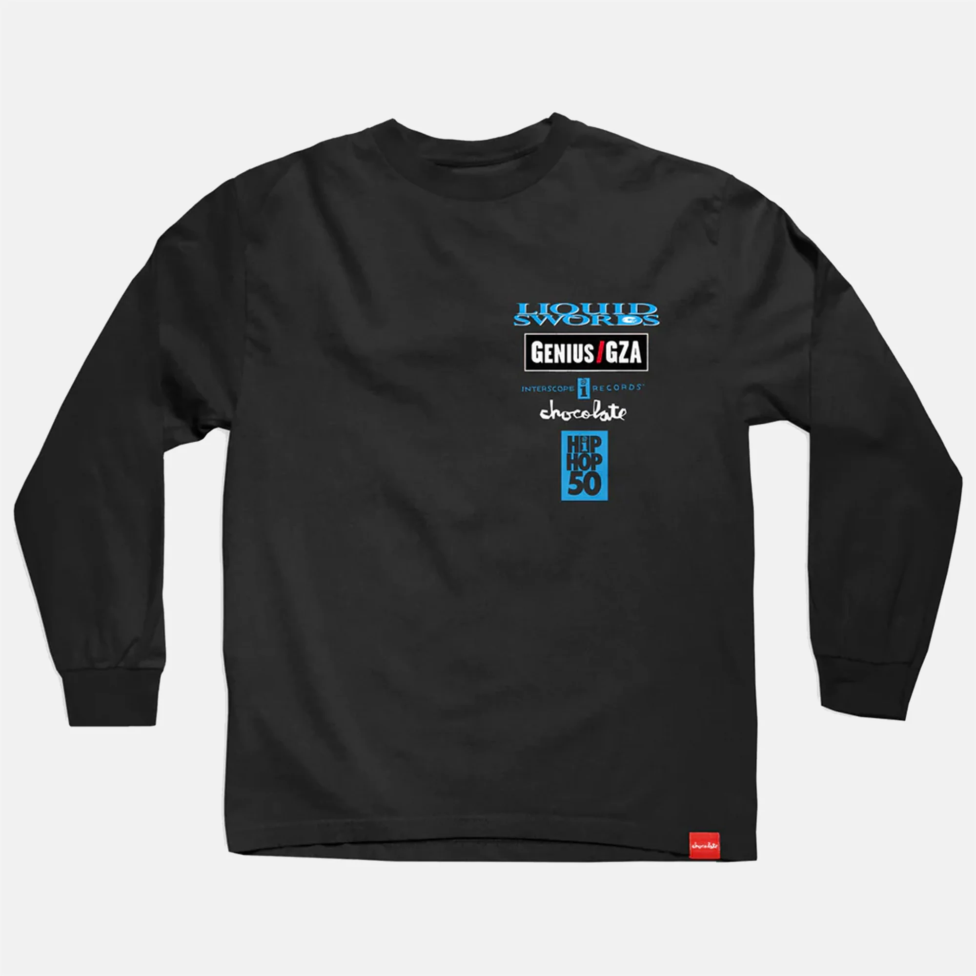 Chocolate Skateboards - Liquid Swords Longsleeve T-Shirt - Black - Image 2
