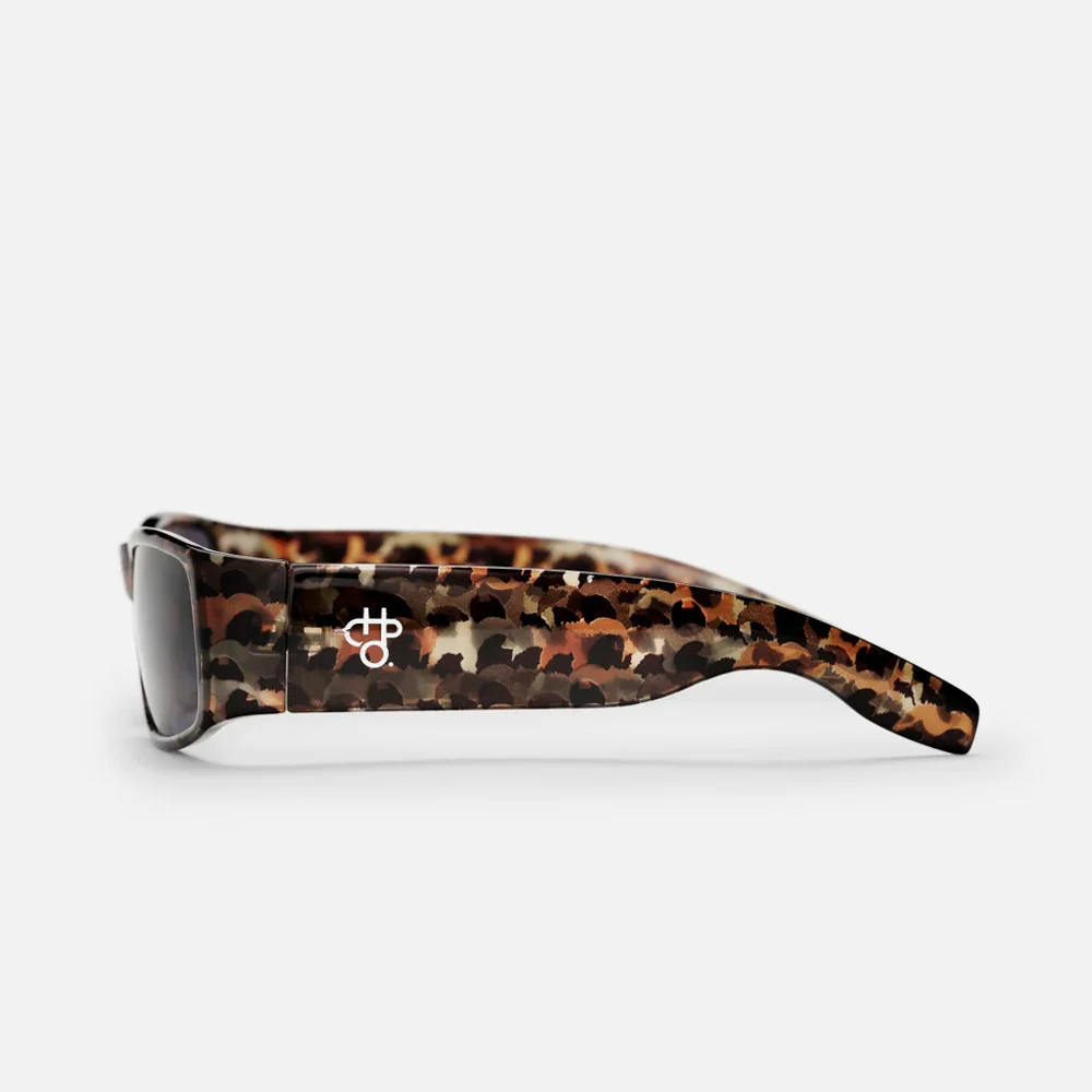 CHPO - Clown Sunglasses - Turtle Brown / Green - Image 3