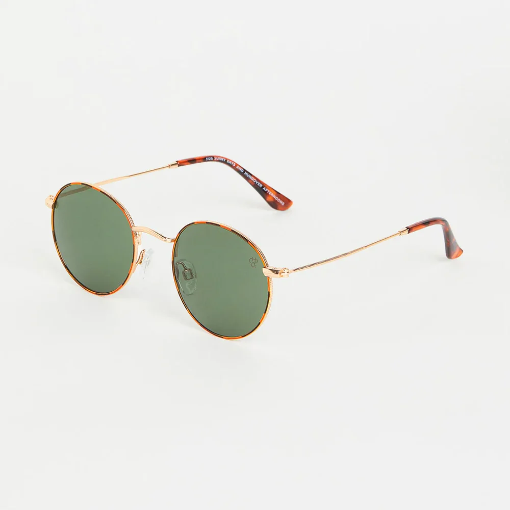 CHPO - Liam Sunglasses - Turtle Brown / Green - Image 2