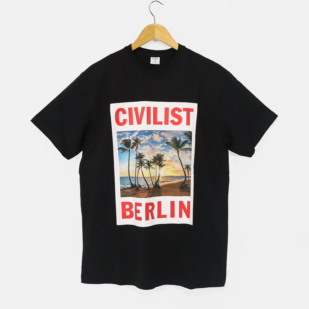 Civilist - Palme T-Shirt - Black