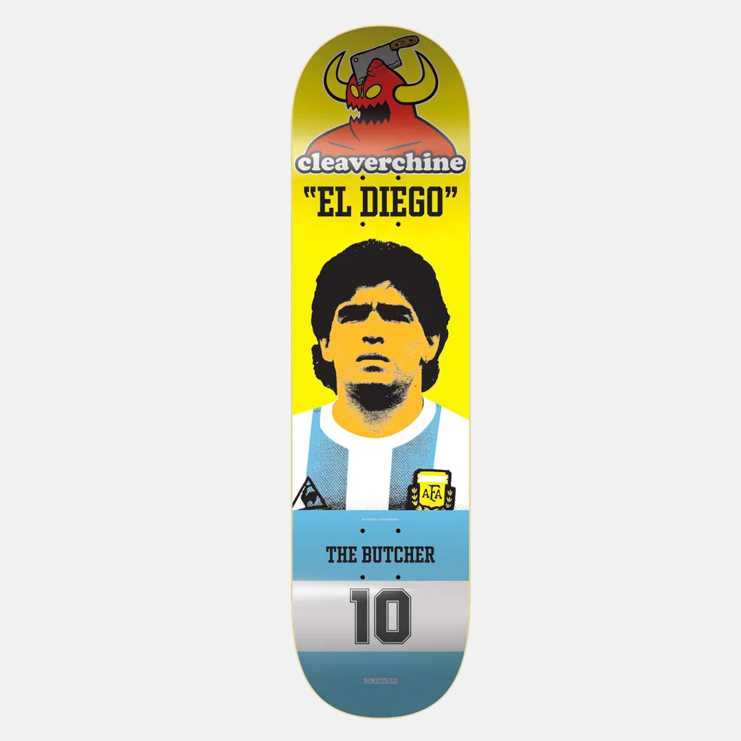 Cleaver Skateboards - 8.25" El Diego 20th Anniversary Diego Bucchieri Skateboard Deck