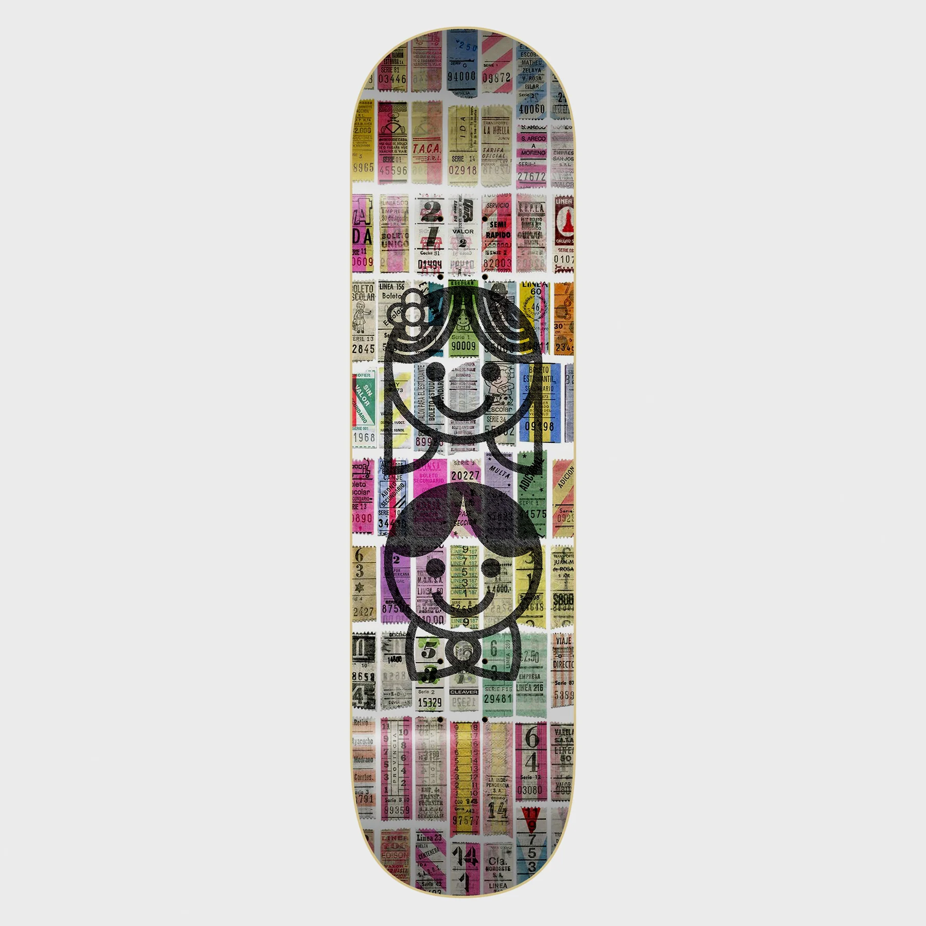 Cleaver Skateboards - 8.375" Boletos Skateboard Deck (Square Shape)