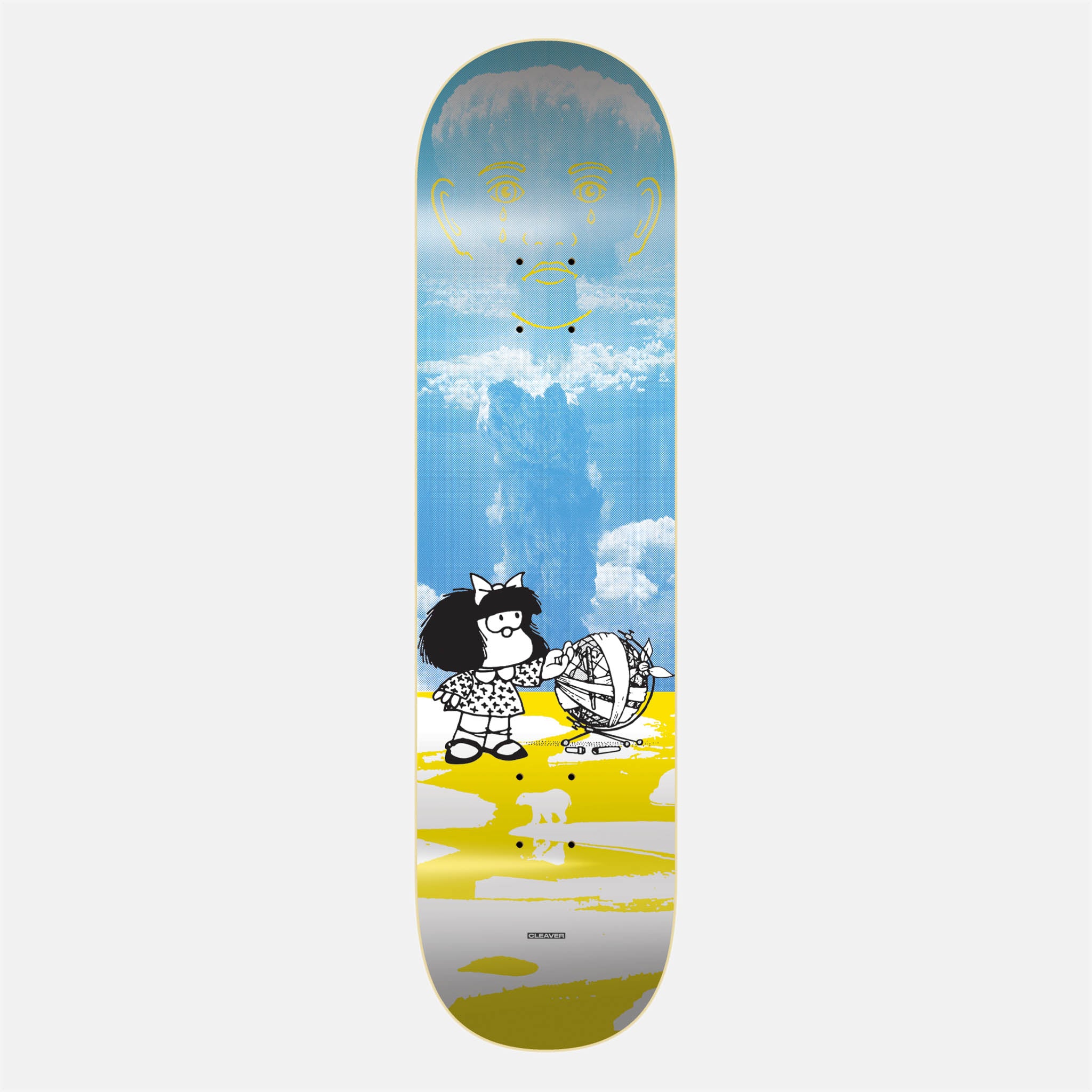 Cleaver Skateboards - 8.375" Sick World Skateboard Deck