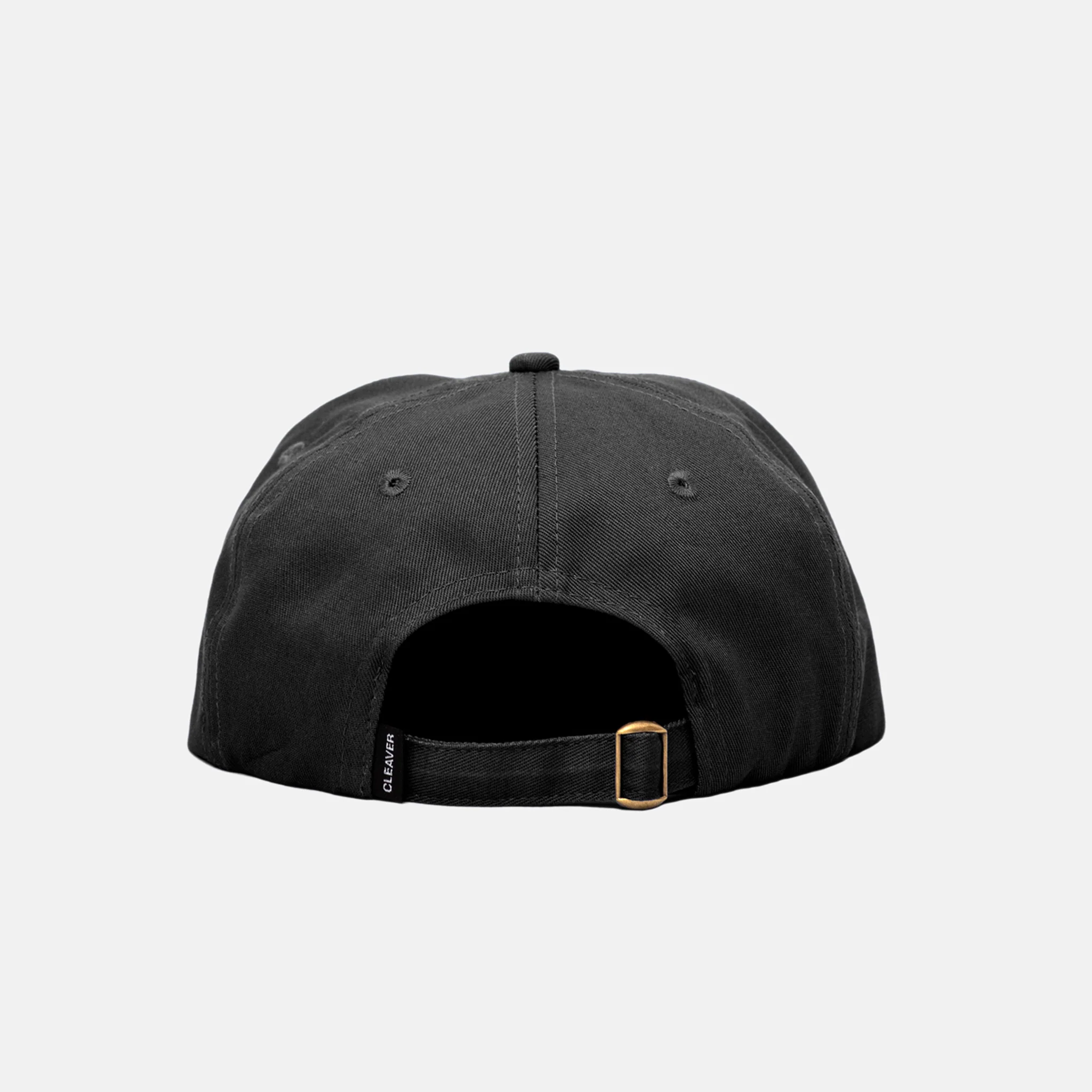 Cleaver Skateboards - C 6 Panel Cap - Black - Image 3