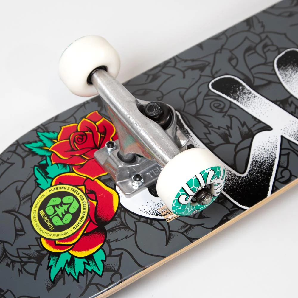 Cliche - 7.0" YOUTH Traditional First Push Complete Skateboard - Black - Image 2