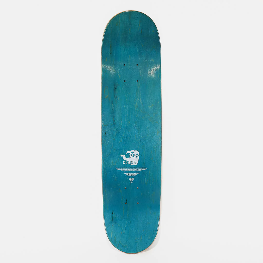 Clown Skateboards - 8.0" (Medium Concave) Hyper ED Skateboard Deck - Image 2