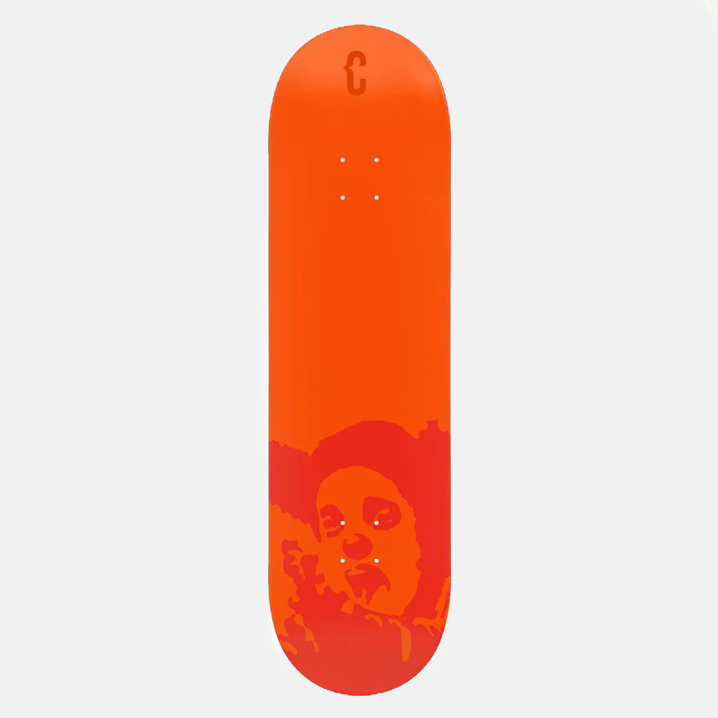 Clown Skateboards - 8.25" (High Concave) Manifesto DUB Skateboard Deck - Orange
