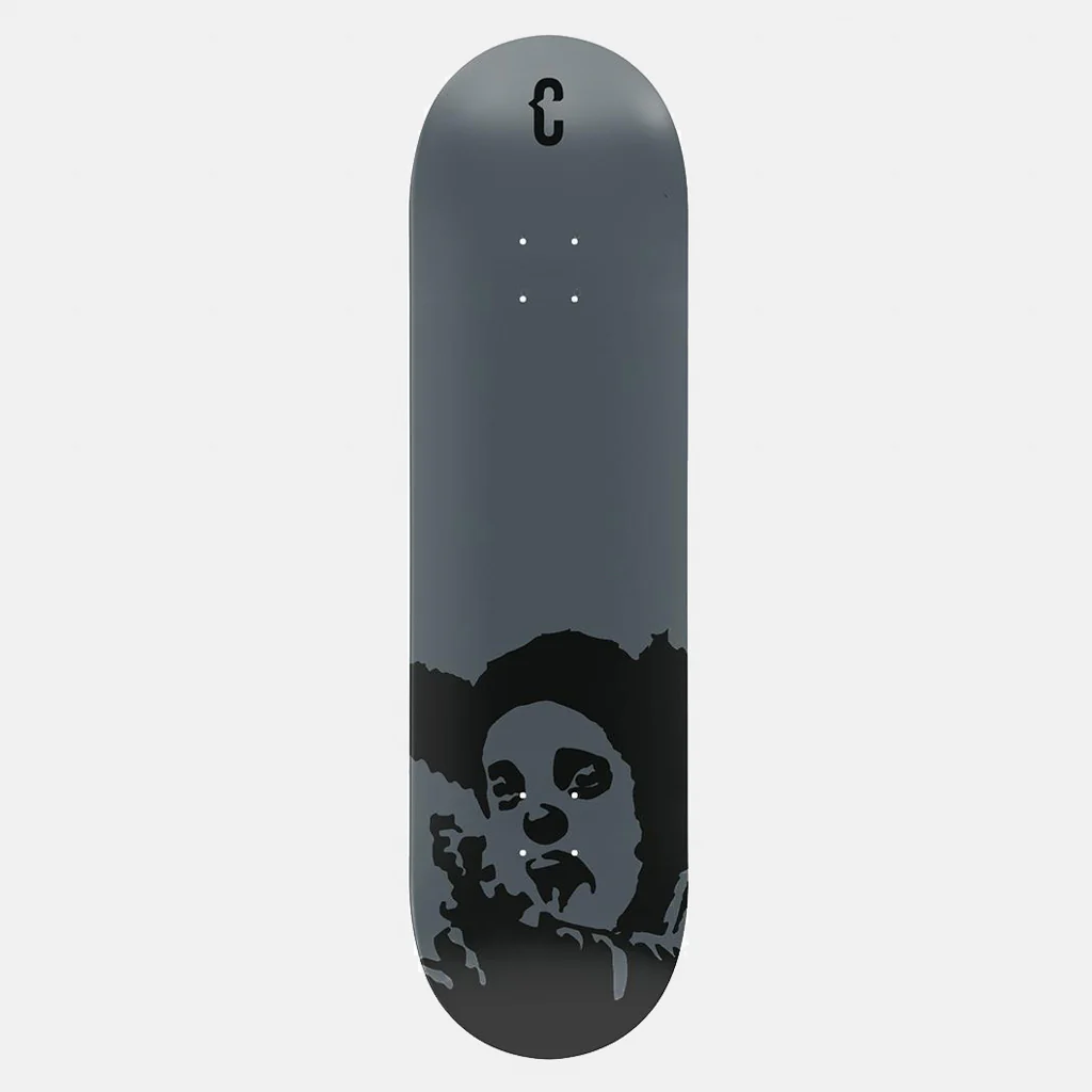 Clown Skateboards - 8.375" (High Concave) Manifesto DUB Skateboard Deck - Black