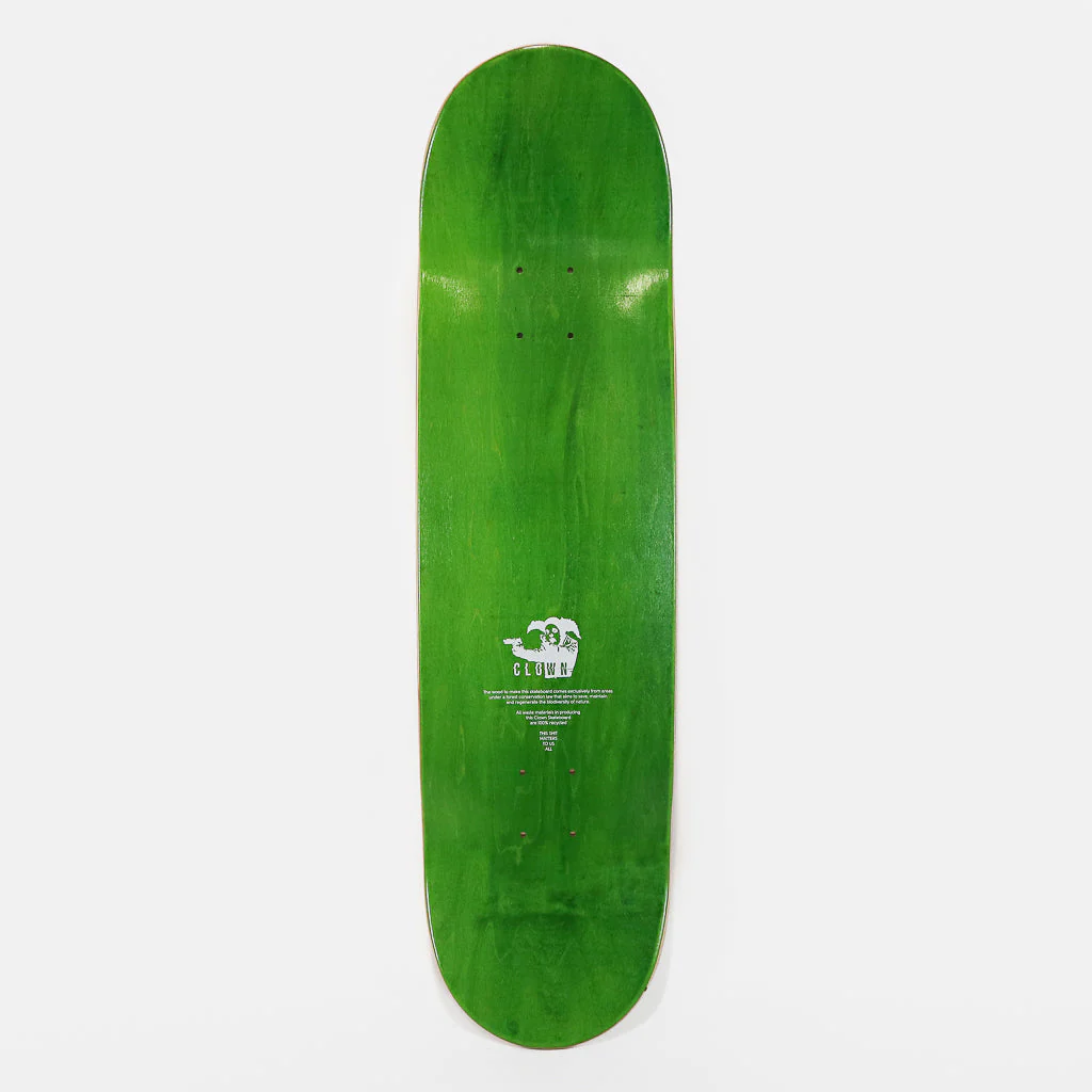 Clown Skateboards - 8.5" (Medium Concave) Hyper ED Skateboard Deck - Image 2