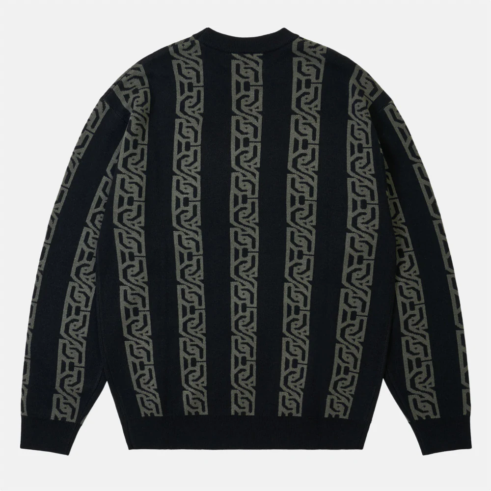 Come Sundown - Key Knitted Sweater - Black - Image 3