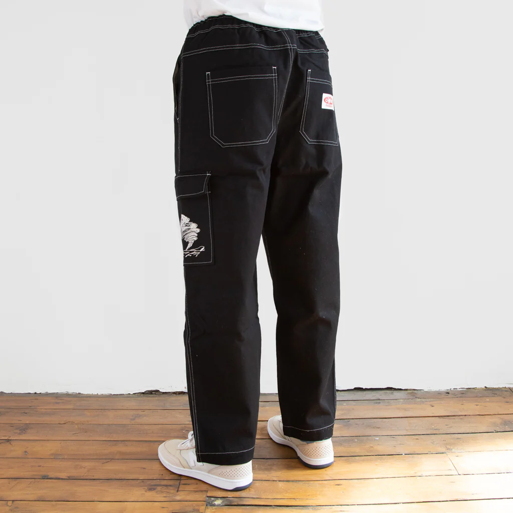 Come Sundown - Twist Pants - Black - Image 3
