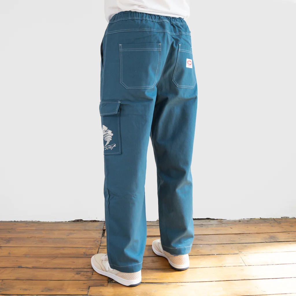 Come Sundown - Twist Pants - Slate - Image 3