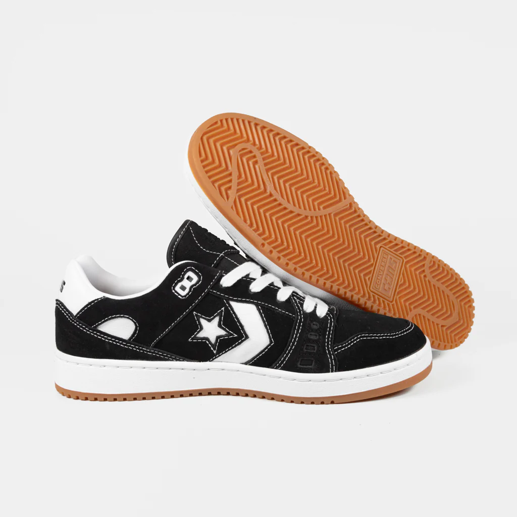 Converse Cons - Alexis Sablone AS-1 Pro Ox Shoes - Black / White / Gum - Image 3