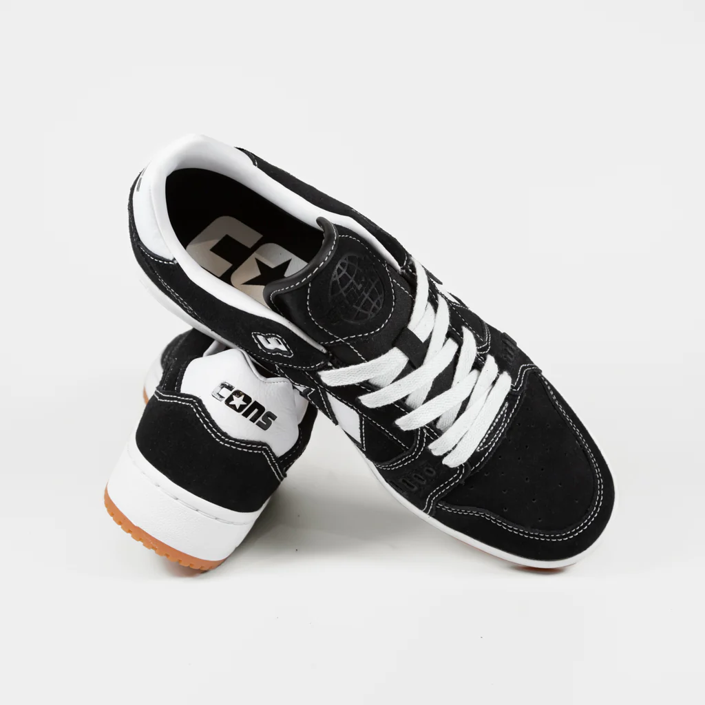 Converse Cons - Alexis Sablone AS-1 Pro Ox Shoes - Black / White / Gum - Image 4
