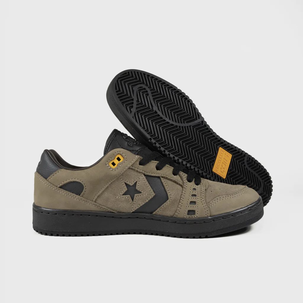 Converse Cons - Alexis Sablone AS-1 Pro Ox Shoes - Khaki / Black - Image 3