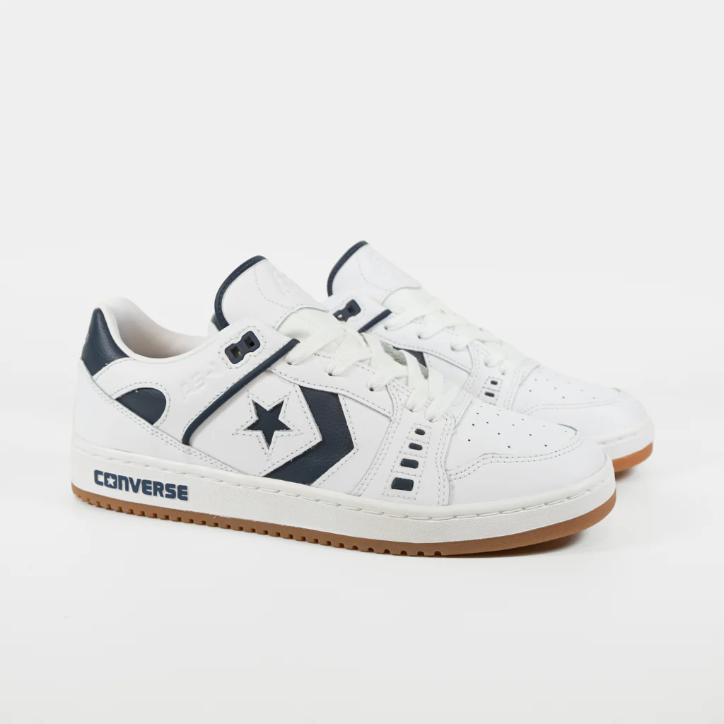 Converse Cons - Alexis Sablone AS-1 Pro Ox Shoes - White / Navy / Gum - Image 2