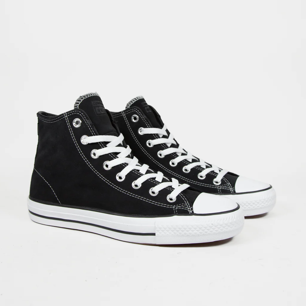 Converse Cons - CTAS Hi Pro Shoes - Black / Black / White - Image 2