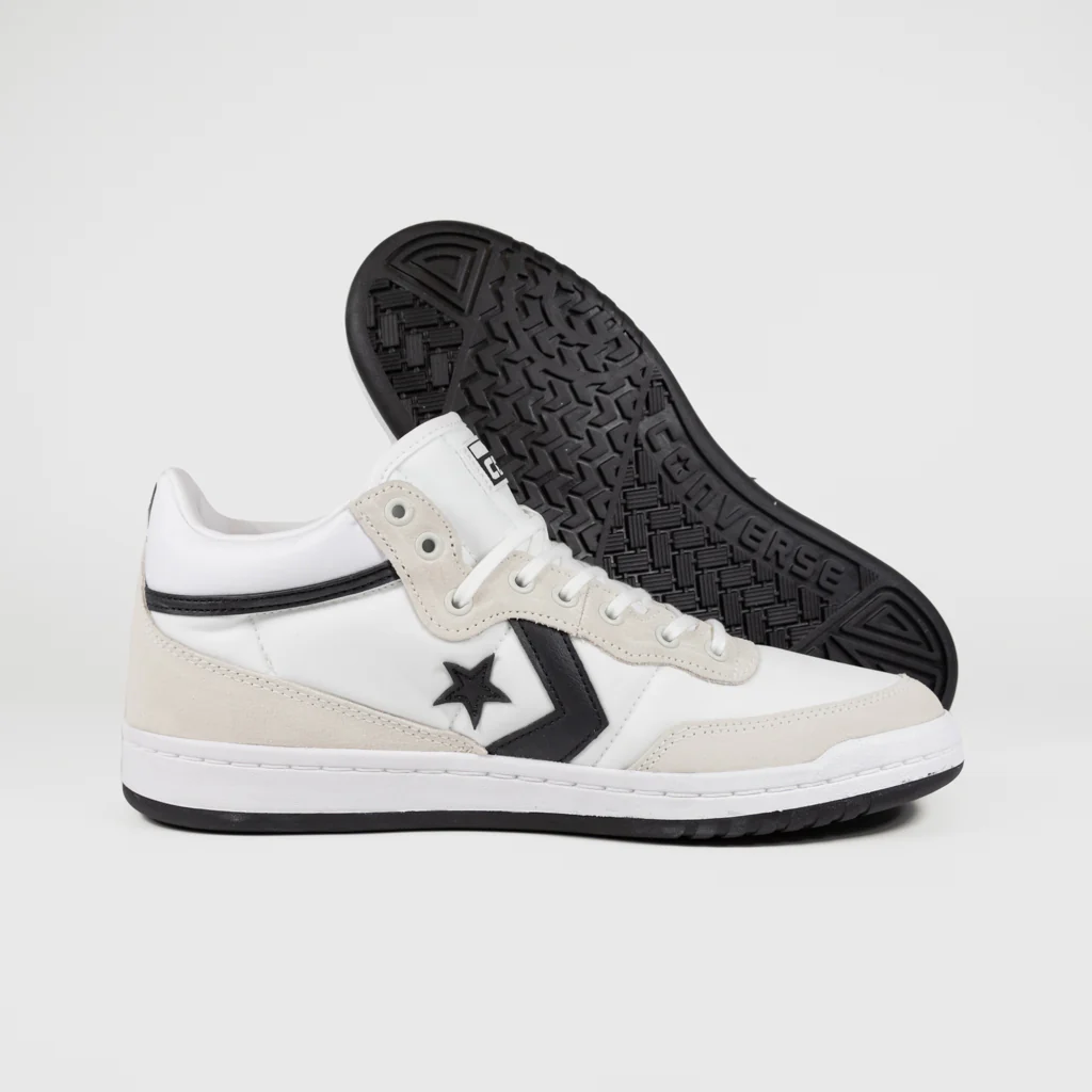 Converse Cons - Fastbreak Pro Mid Shoes - White / Black / Egret - Image 3