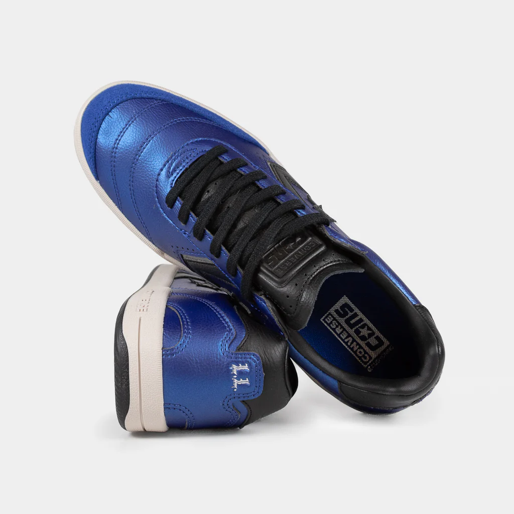 Converse Cons - Louie Lopez 2 OX Shoes - Blue / Silver / Black - Image 4