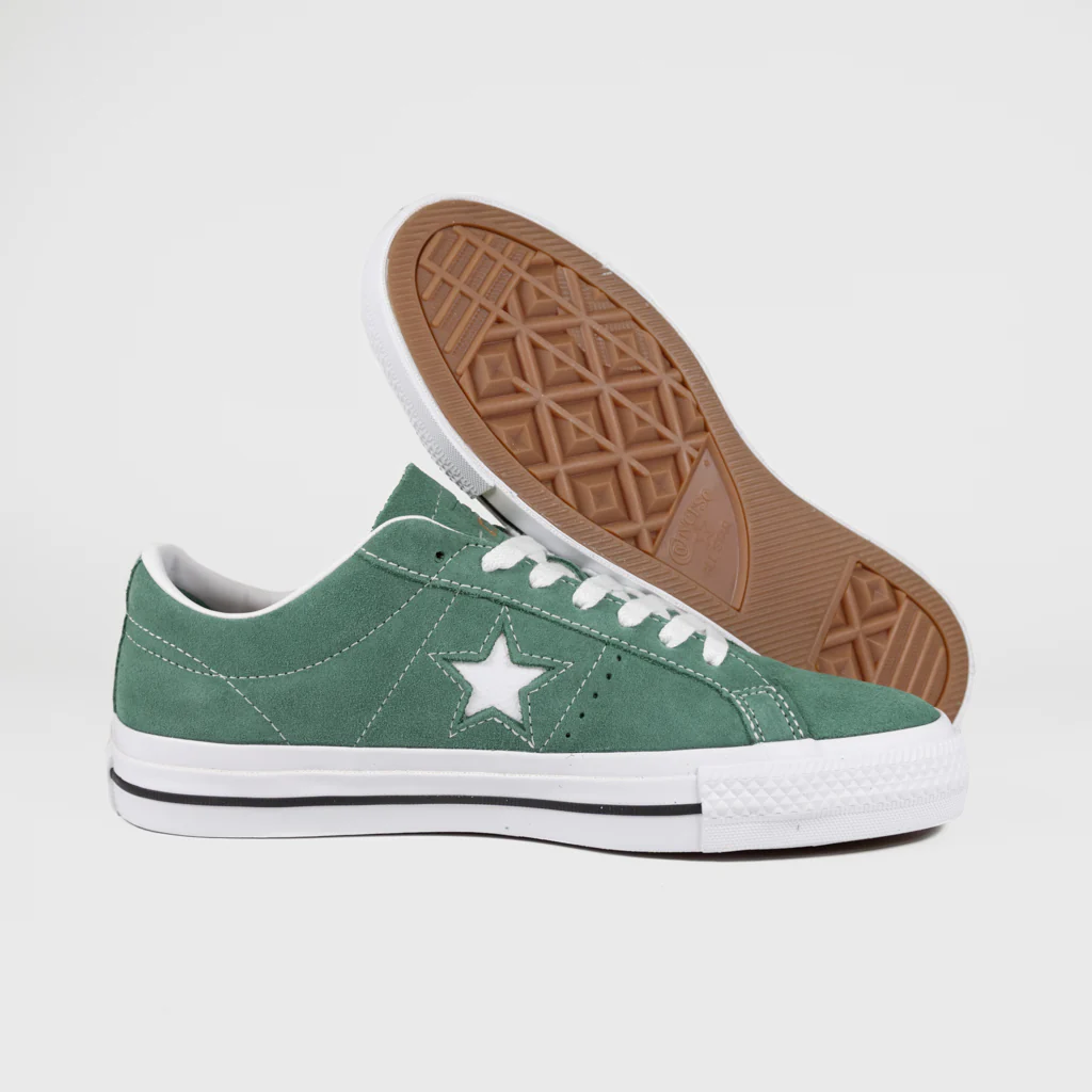 Converse Cons - One Star Pro Ox Shoes - Admiral Elm / White / Black - Image 3