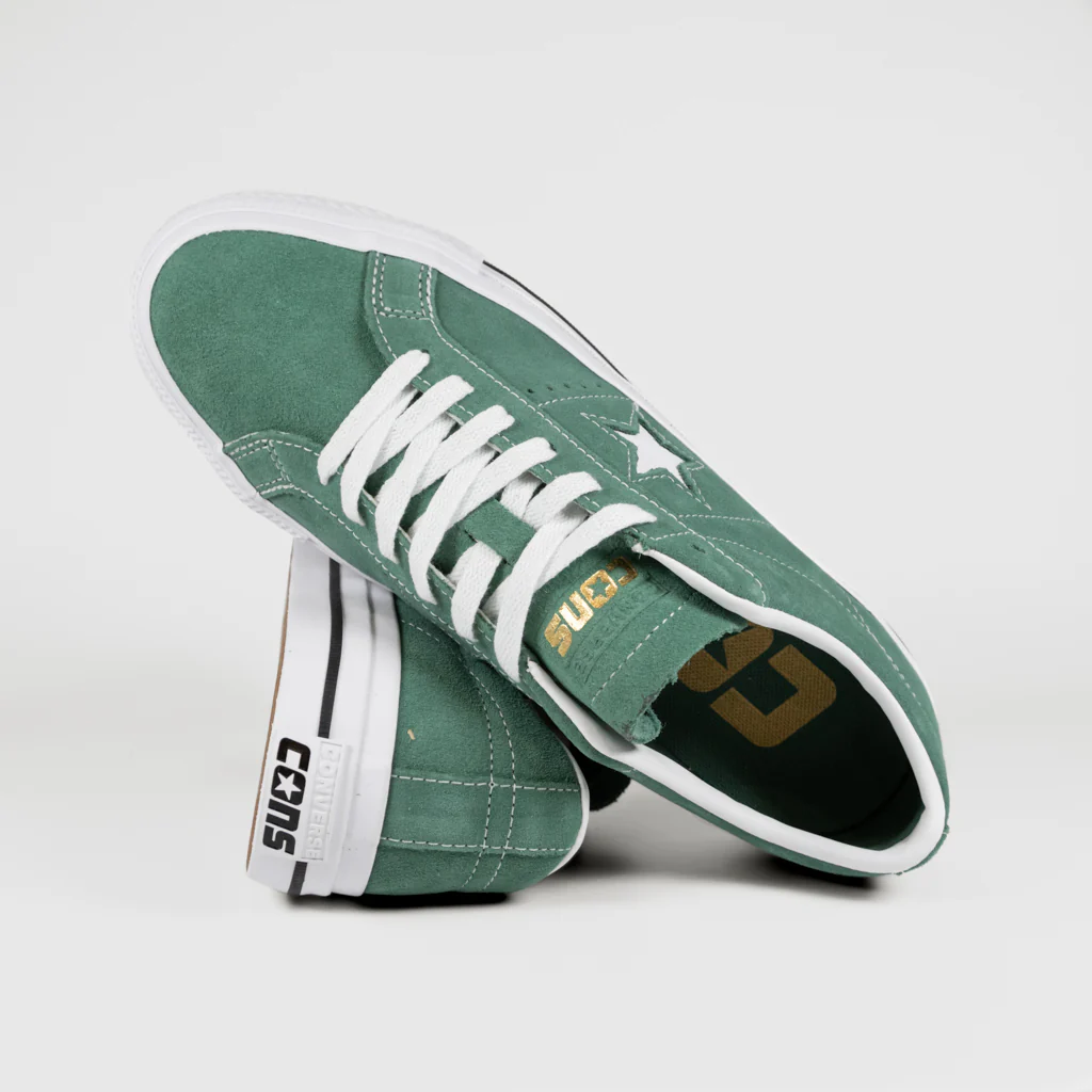 Converse Cons - One Star Pro Ox Shoes - Admiral Elm / White / Black - Image 4