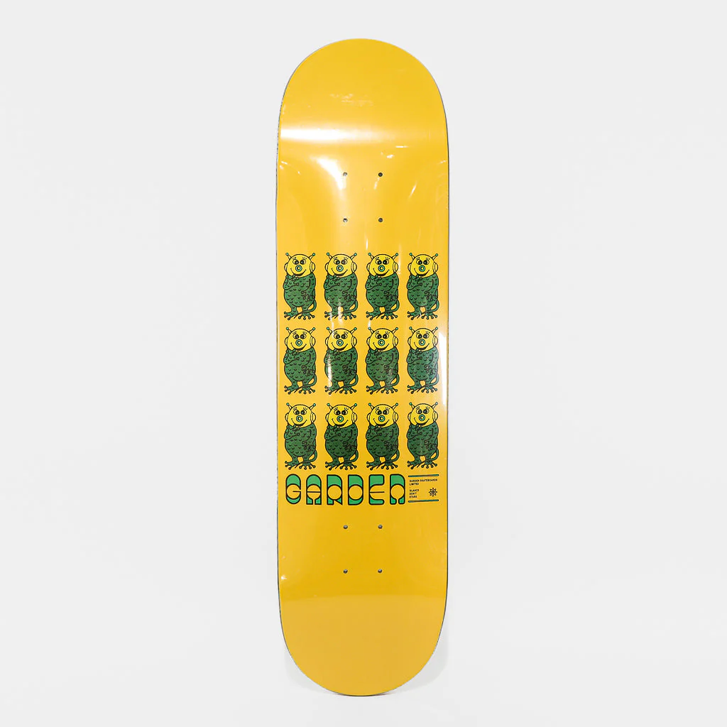 Garden - 8.25" Alan Skateboard Deck (Deep Concave)
