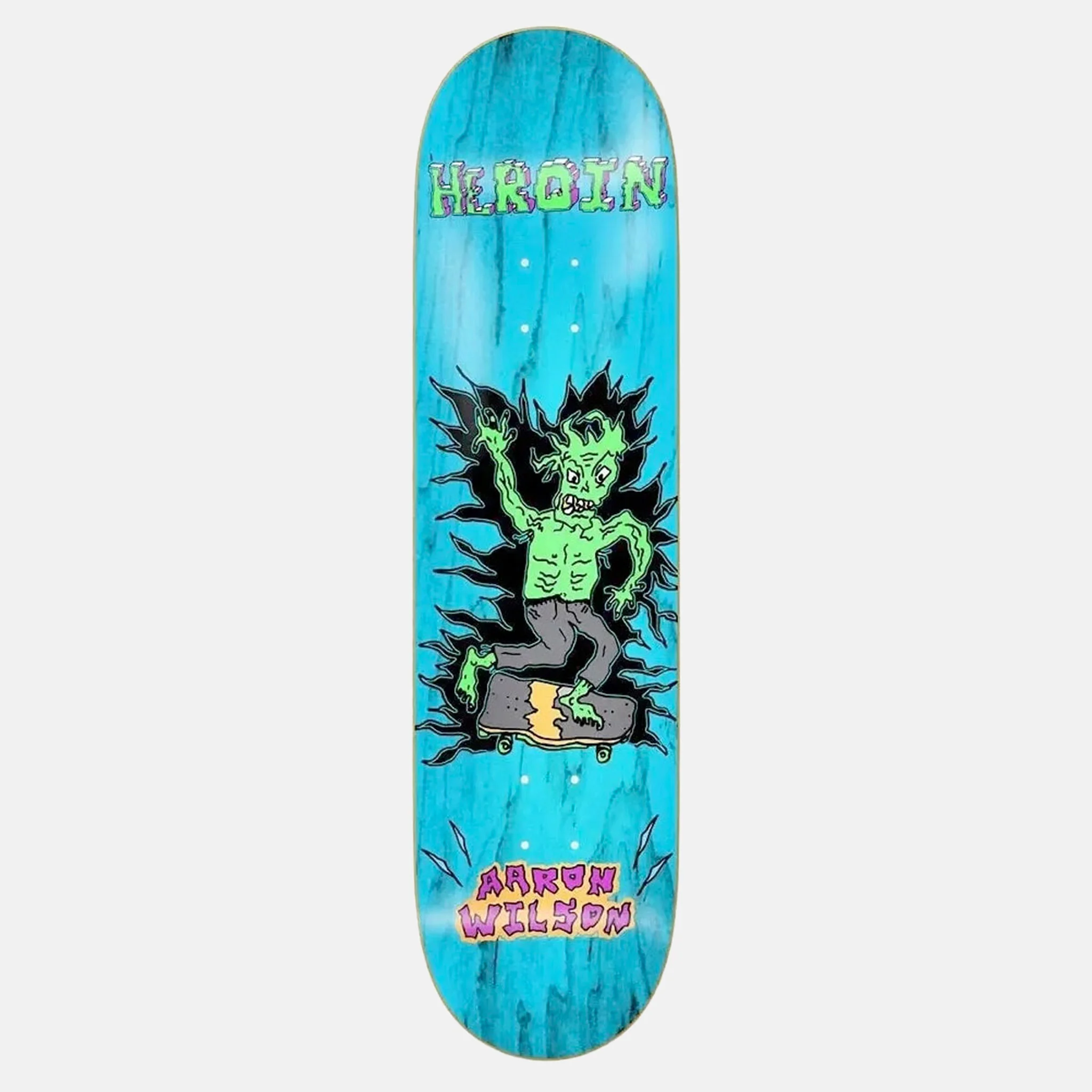 Heroin Skateboards - 8.5" Aaron Wilson Toon Skateboard Deck