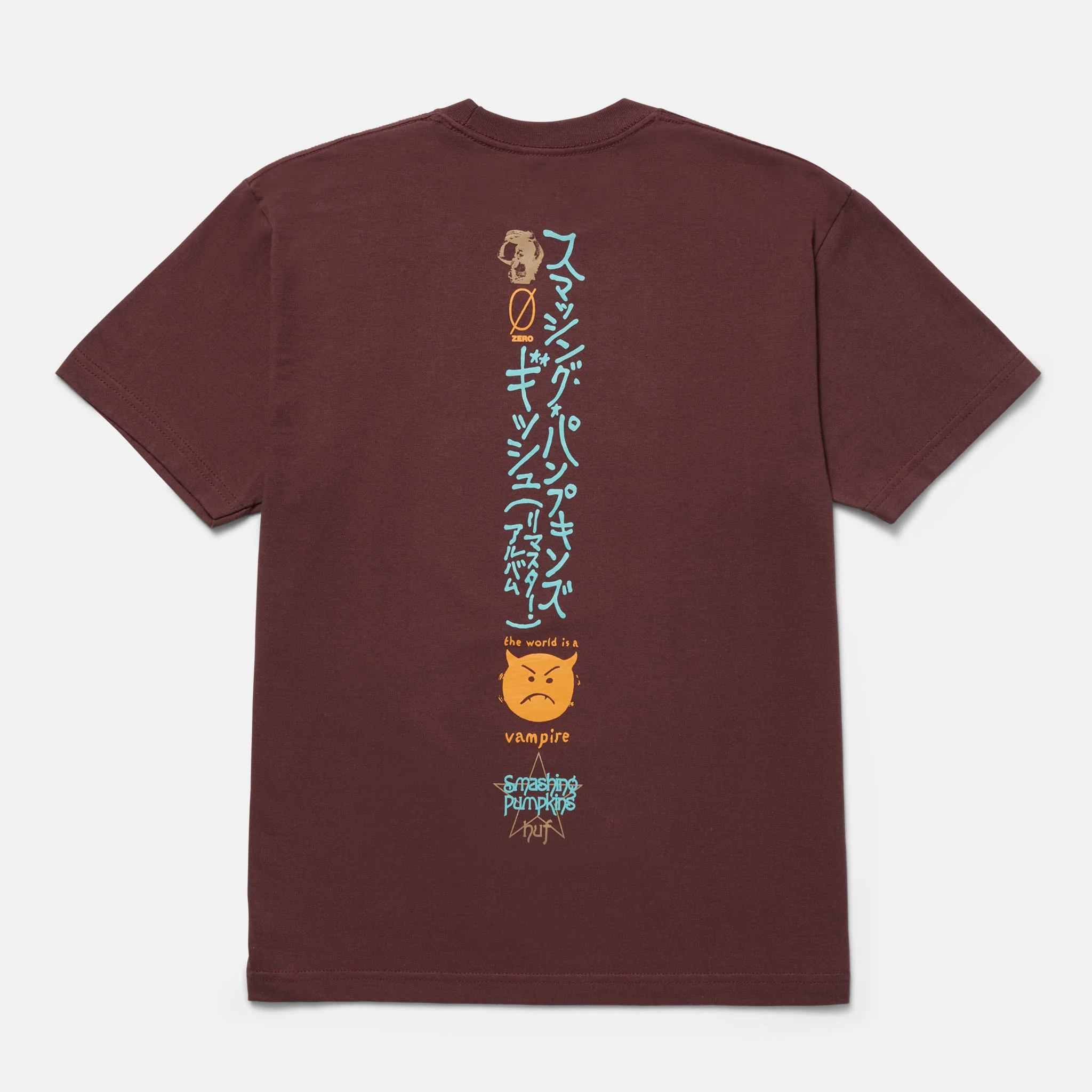 Huf - Smashing Pumpkins Gish Reissue T-Shirt - Eggplant - Image 2
