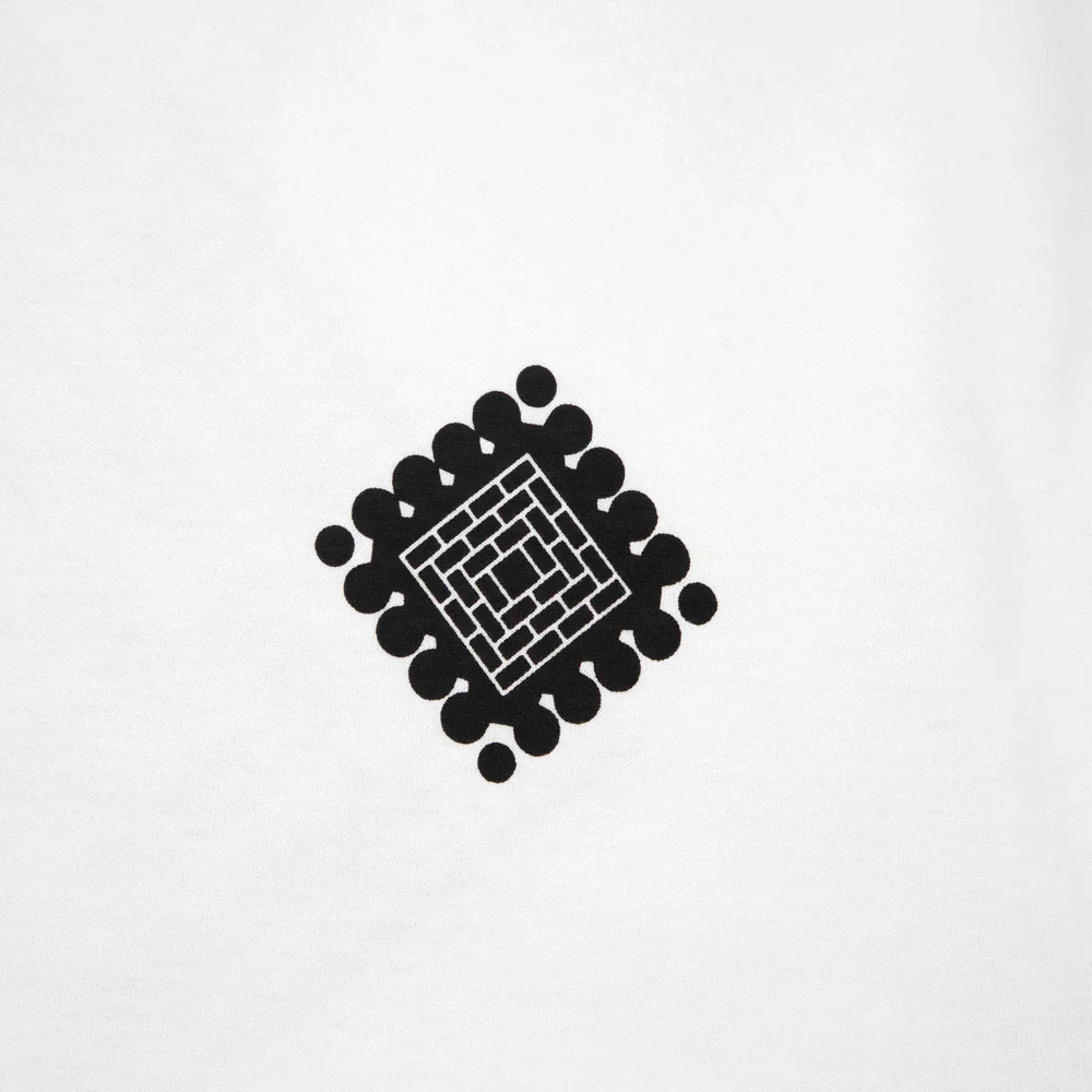 The National Skateboard Co. - HALFTONE LOGO T-SHIRT - WHITE - Image 3