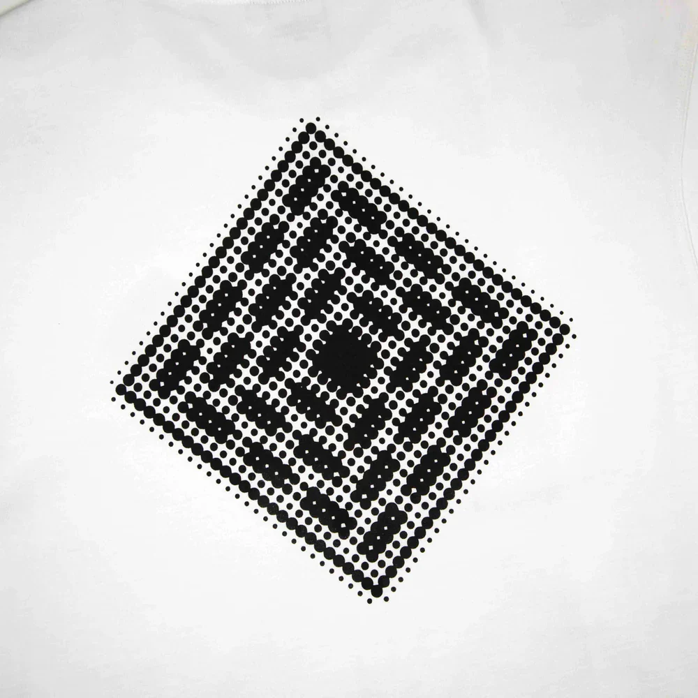 The National Skateboard Co. - HALFTONE LOGO T-SHIRT - WHITE - Image 4