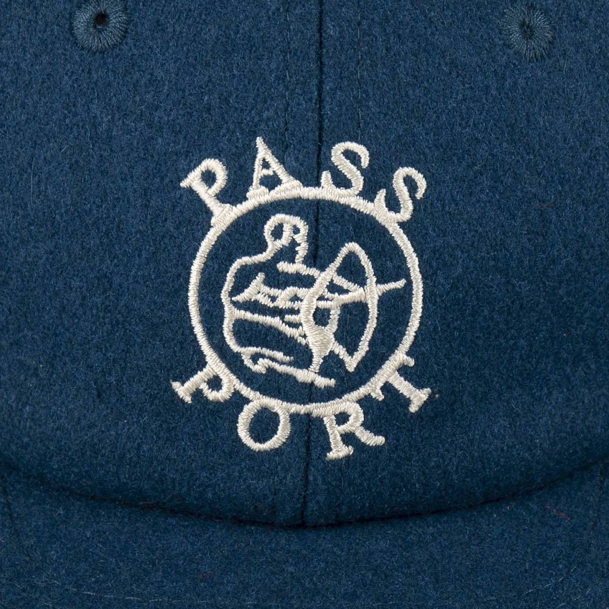 Pass Port - Potters Mark Wool Cap - Navy - Image 2