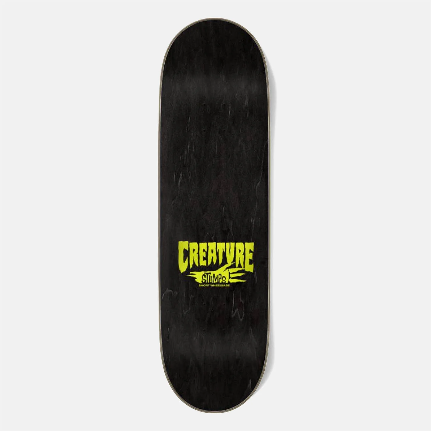 Creature Skateboards - 9.0" Logo Outline Stumps Skateboard Deck - Black / Green - Image 2