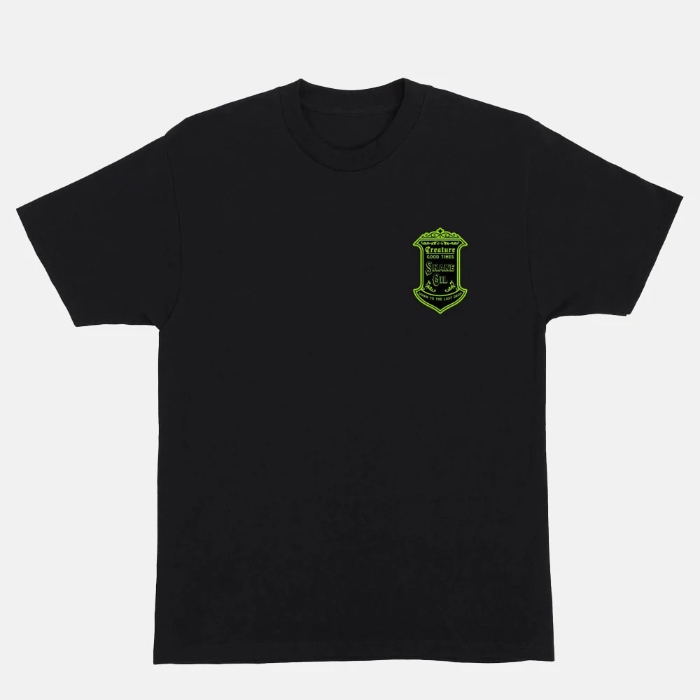 Creature Skateboards - Last Drop T-Shirt - Black - Image 2
