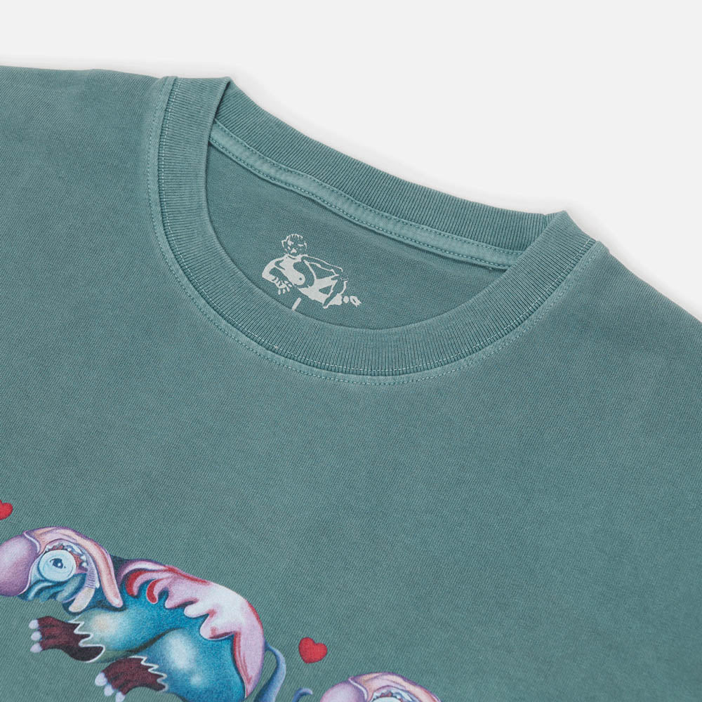 Dancer - Love Beast T-Shirt - Eucalyptus - Image 5