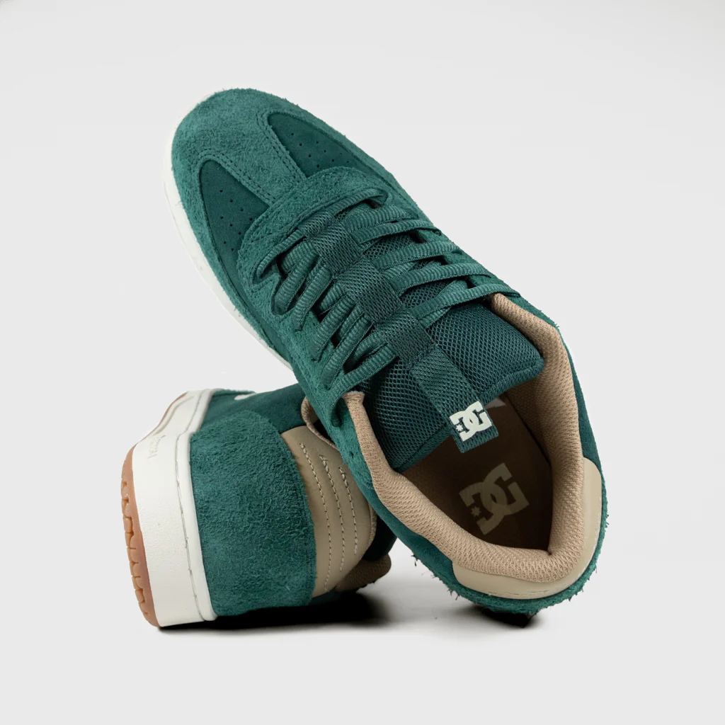 DC Shoes - Astrix SE Shoes - Dark Green / Tan - Image 4