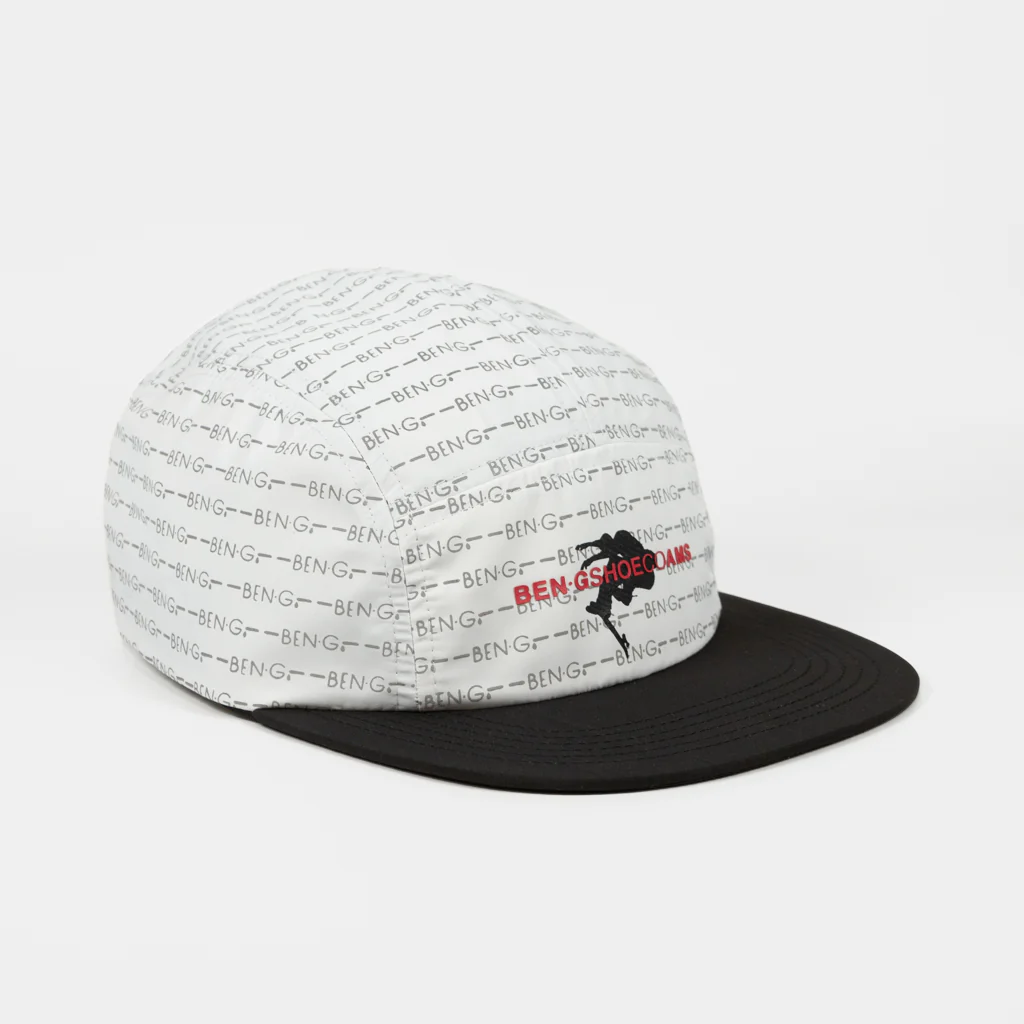 DC Shoes - Ben G Five Panel Cap - White / Black
