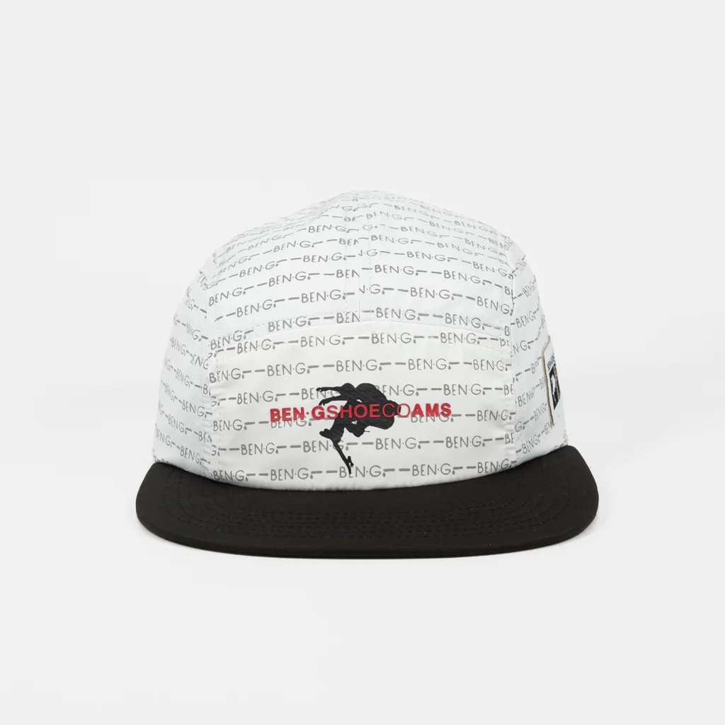 DC Shoes - Ben G Five Panel Cap - White / Black - Image 2