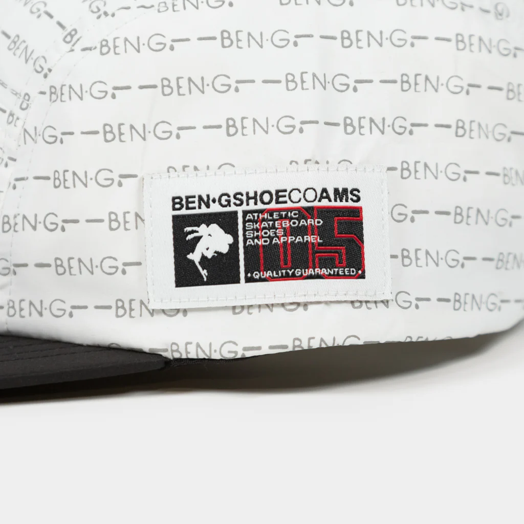 DC Shoes - Ben G Five Panel Cap - White / Black - Image 3