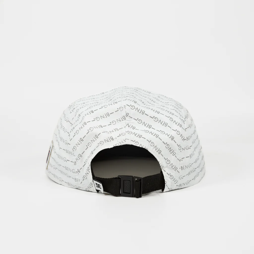 DC Shoes - Ben G Five Panel Cap - White / Black - Image 4