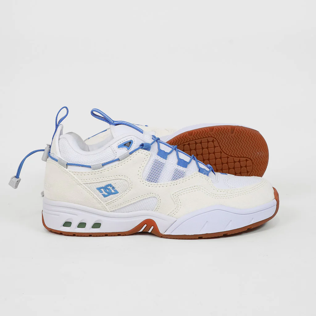 DC Shoes - Butter Goods Josh Kalis OG Shoes - White / Blue - Image 2