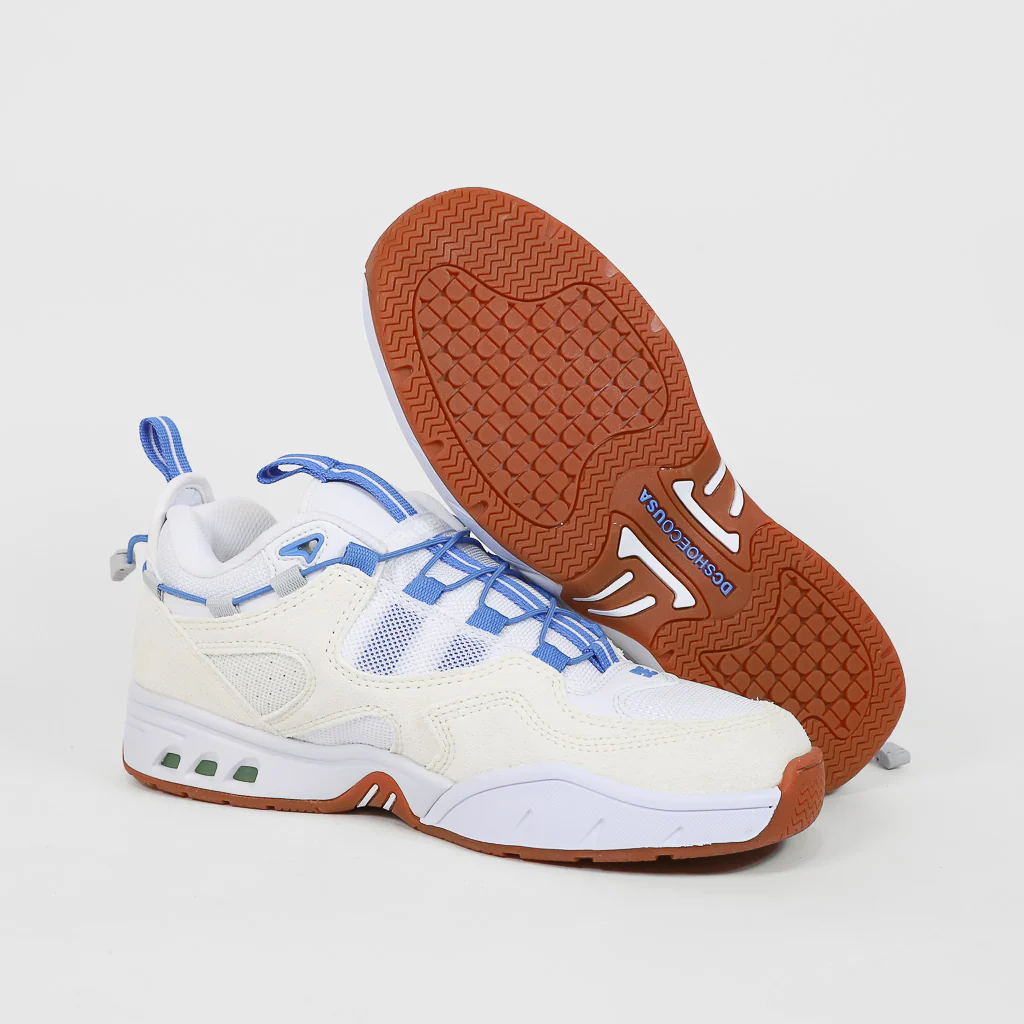 DC Shoes - Butter Goods Josh Kalis OG Shoes - White / Blue - Image 3