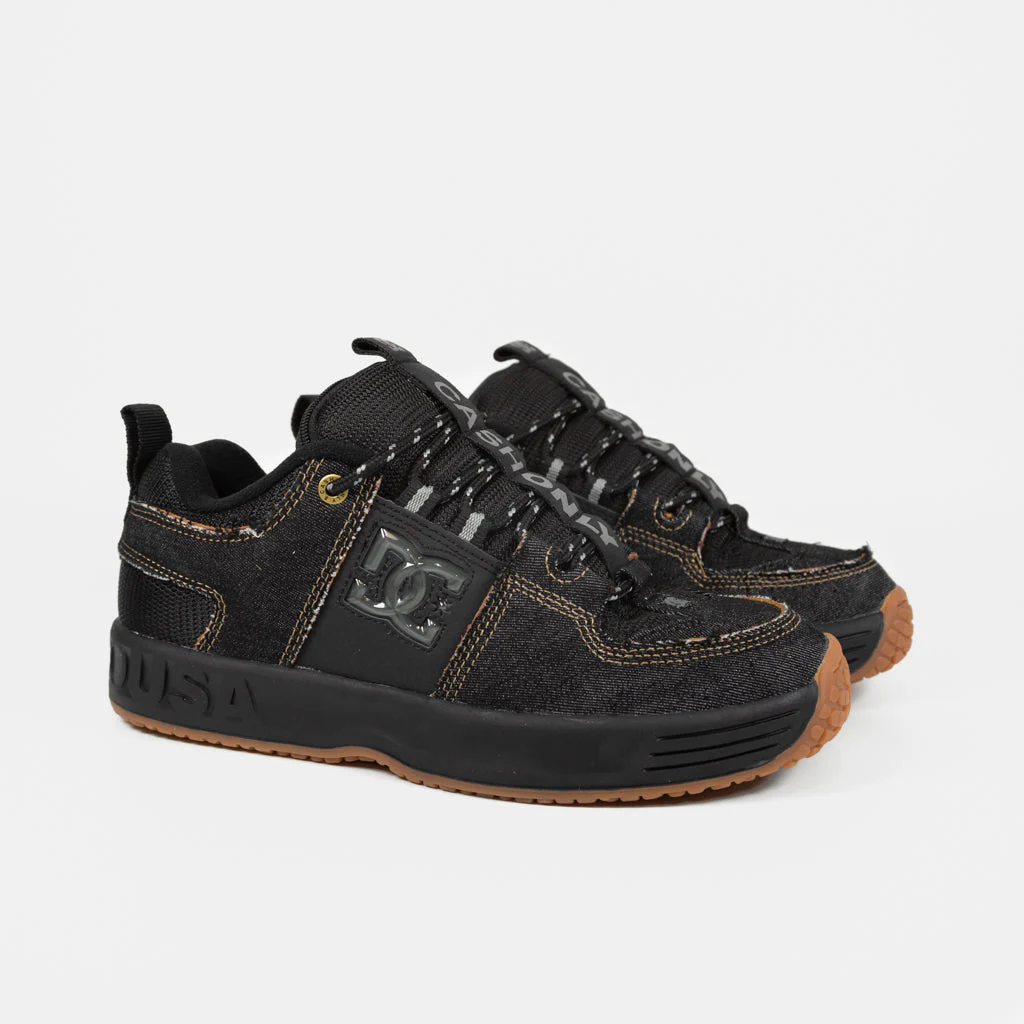 DC Shoes - Cash Only Lynx OG Shoes - Black Denim - Image 2