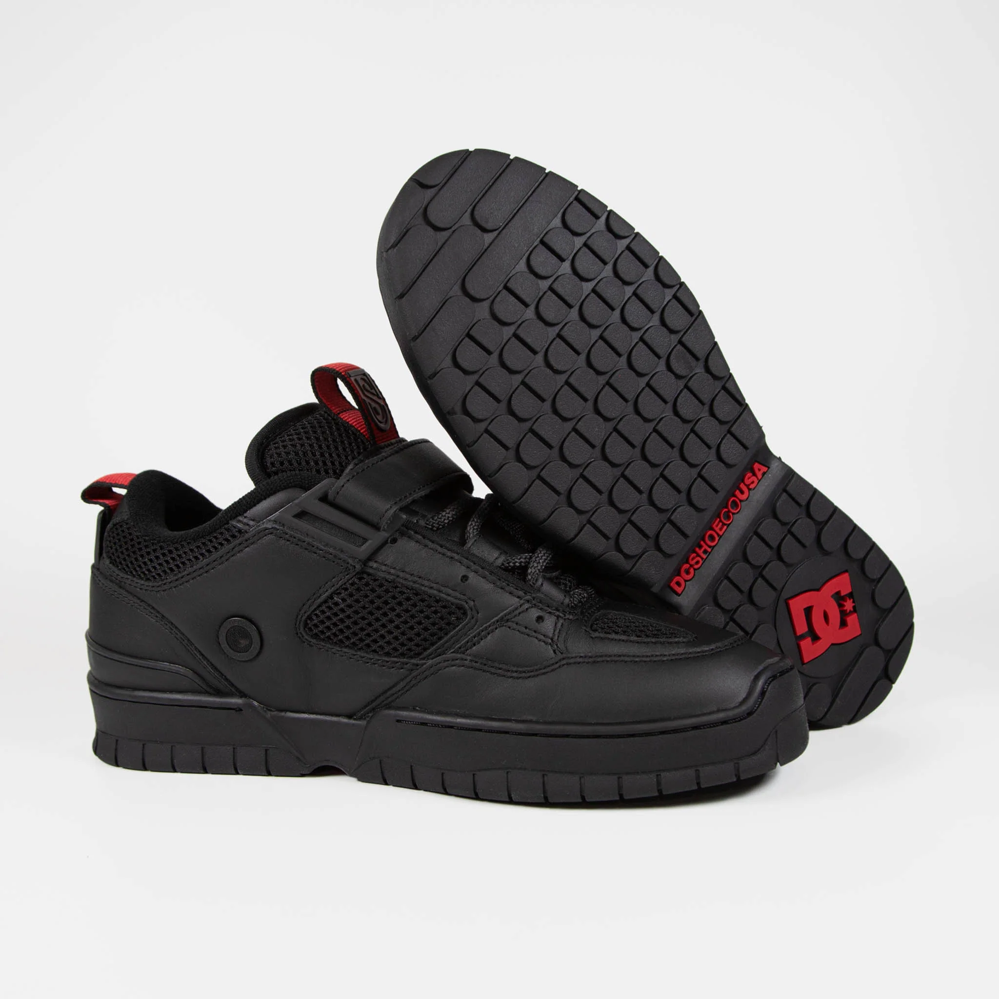 DC Shoes - John Shanahan JS 1 Shoes - Black / Red - Image 3