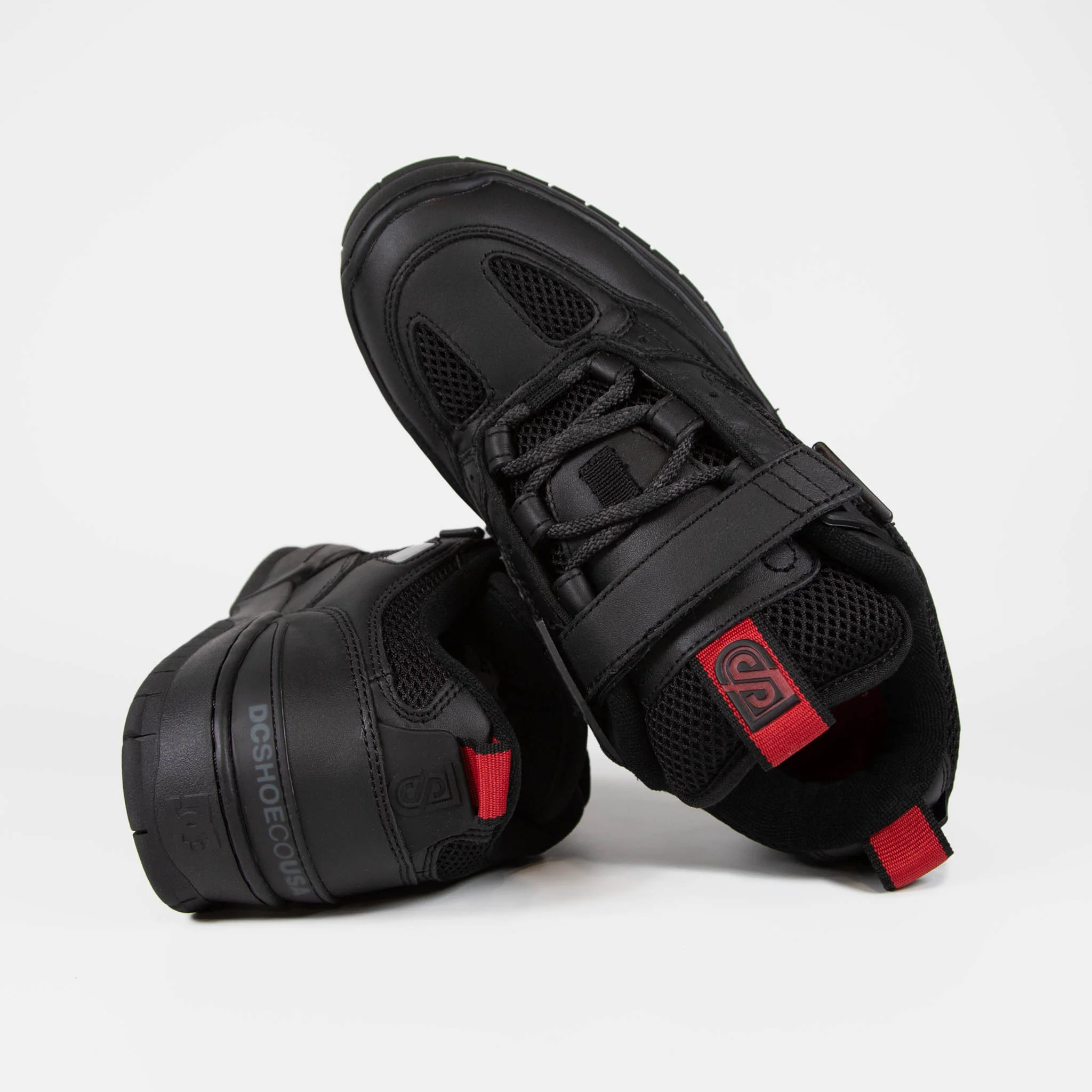 DC Shoes - John Shanahan JS 1 Shoes - Black / Red - Image 4
