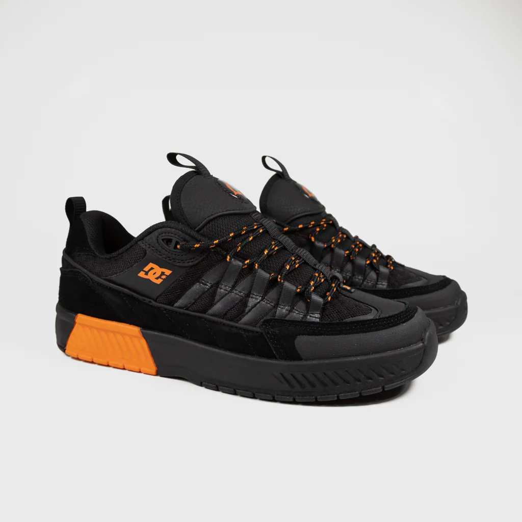 DC Shoes - Lucien Shoes - Black / Black / Orange - Image 2