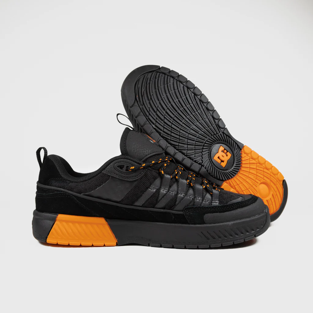 DC Shoes - Lucien Shoes - Black / Black / Orange - Image 3