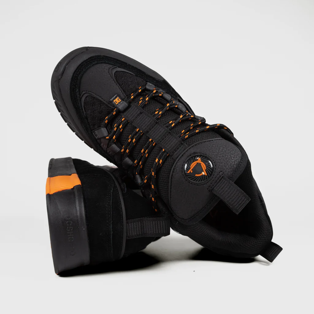 DC Shoes - Lucien Shoes - Black / Black / Orange - Image 4
