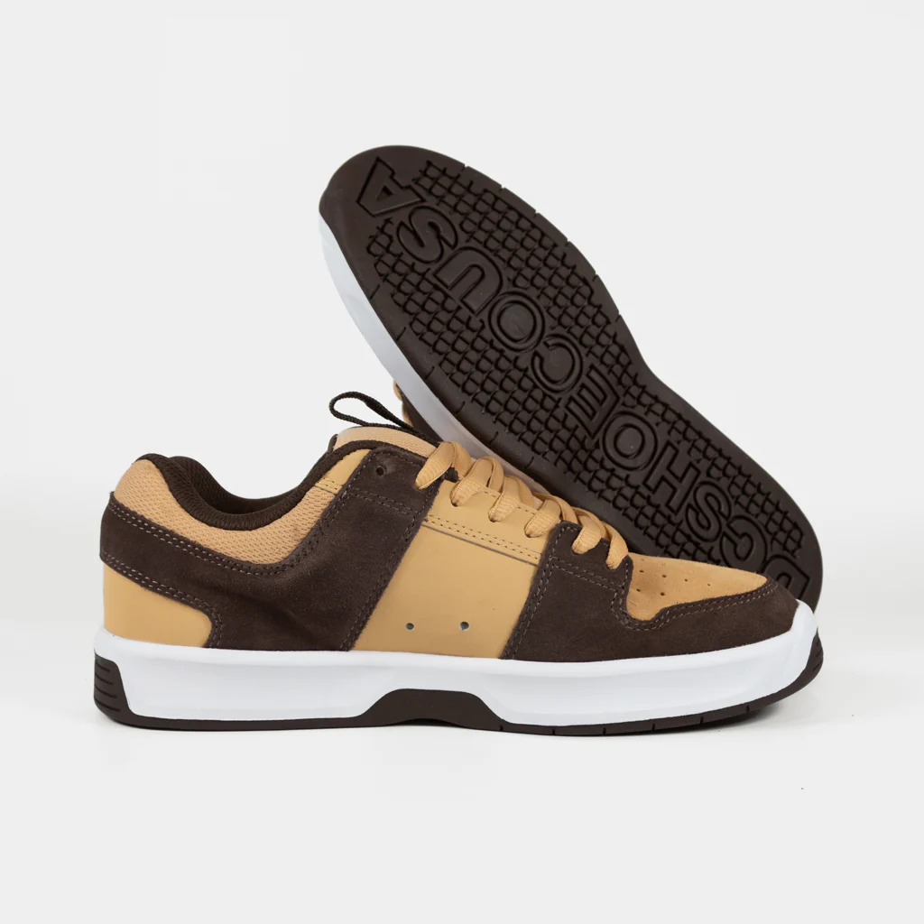 DC Shoes - Lynx Zero Shoes - Brown / Brown / Orange - Image 3