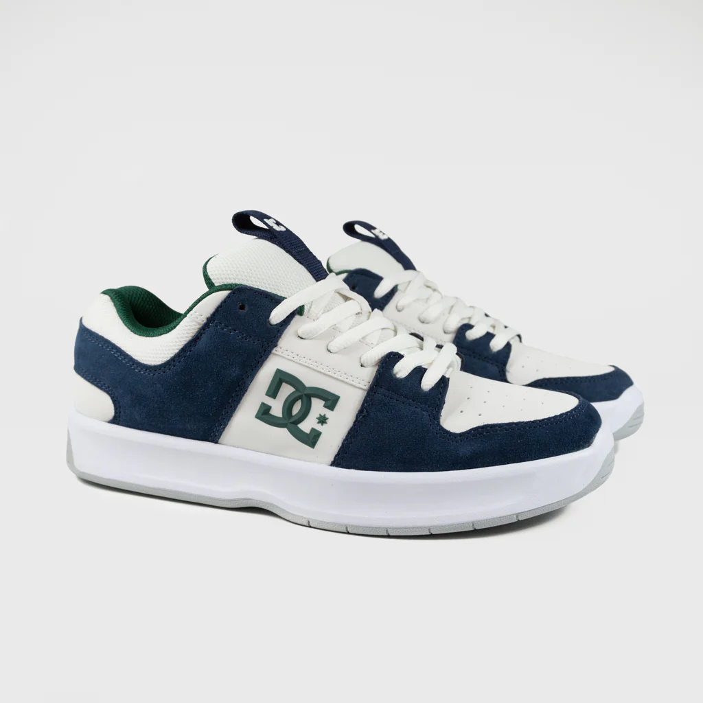 DC Shoes - Lynx Zero Shoes - Navy / White / Green - Image 2