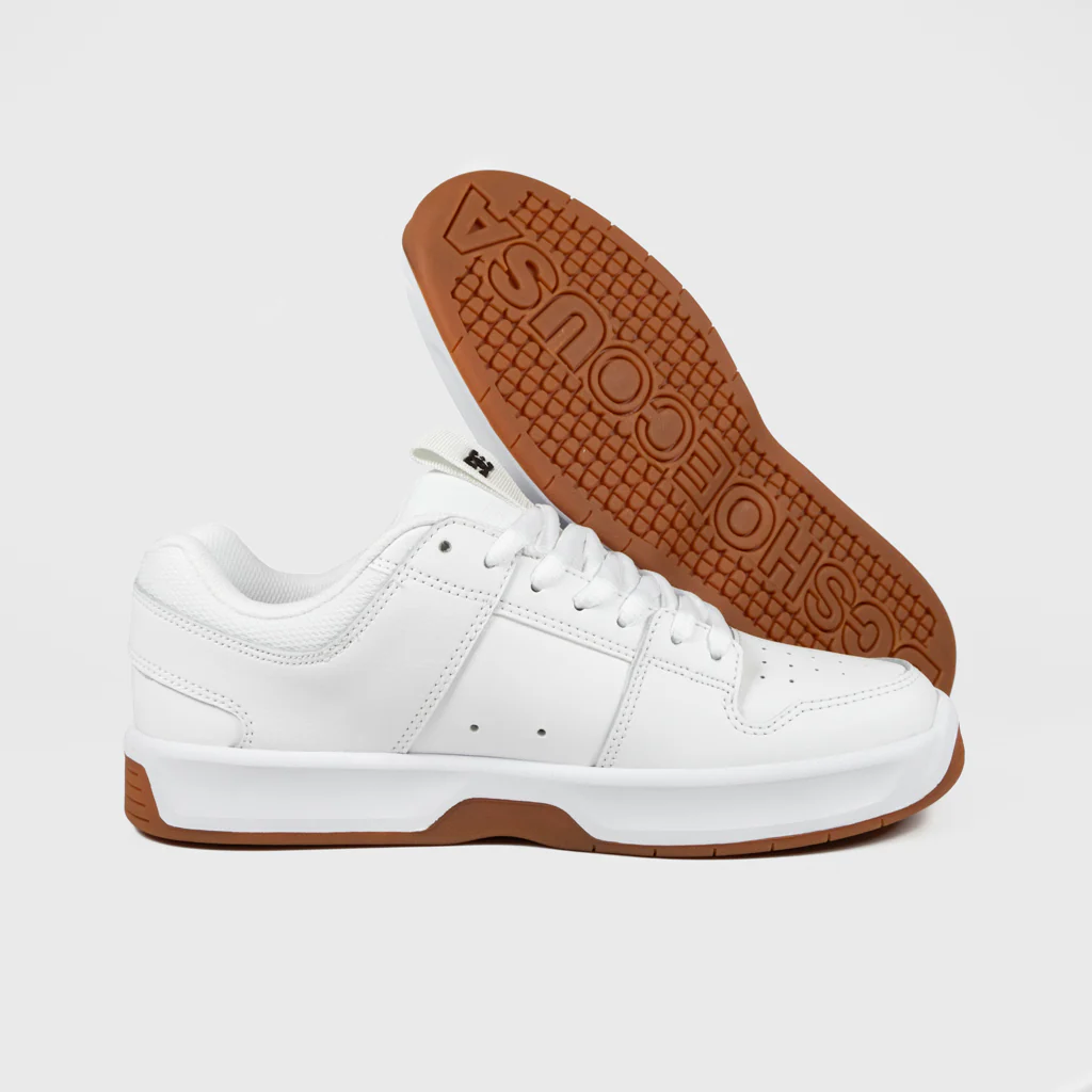 DC Shoes - Lynx Zero Shoes - White / White / Gum - Image 3